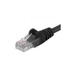 Patchcord UTP RJ45-RJ45 Cat.5e 2m negru,UTP-5E-2-BK, pachcord din cupru