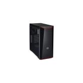 PC Chassis COOLER MASTER MasterBox Lite 5, without PSU, Black, Steel, Plastic, ATX, 2xCombo 3.5