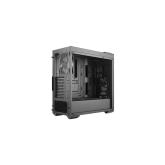 PC Chassis COOLER MASTER MasterBox MB500, without PSU, Black, Steel, Plastic, Tempered Glass, ATX, 2x3.5