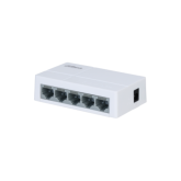 DAHUA 5 PORT UNMANAGED SWITCH PFS3005-5ET-L-V2, Interffata: 5 x 100Mbps, alimentare: 5 VDC; 1 A, Switching Capacity: 1 Gbit, Packet Forwarding Rate: 0.744 Mpps, Dimensiuni: 86.4 mm × 52.0 mm × 23.0 mm, Greuate: 0.12 kg