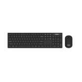 Kit tastatura si mouse Philips SPT6103B, Wireless, negru