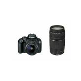 Camera foto Canon double kit EOS-4000D + EF-S 18-55mm DCIII + 75-300mm DC, 18.7MP,2.7