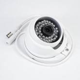 Camera supraveghere video PNI House AHD25 5MP, dome, lentila 3.6mm, 36 LED-uri IR, de exterior sau interior, IP66, Sistem TV: PAL, IR 25m, Dimensiuni: 100 X 105 X 75 mm, Rezolutie imagine: 2560 x 1920 px, Lentile: 3.6mm.