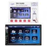Multimedia player auto PNI V6280 cu touchscreen, functie Bluetooth, functie Mirror Link Android/iOS USB, slot micro SD, intrare AUX, 2 DIN, intrare camera marsarier, Dimensiune ecran: 7