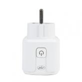 Priza inteligenta PNI SmartHome WP800 WiFi control prin internet, App Tuya Smart, compatibila cu Amazon Alexa si Google Home, masoara consumul de energie, Tensiune alimentare: 230V, Sarcina maxima: 3700 W, Distanta transmisie, 50 m exterior, interior 30 m