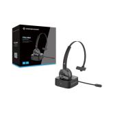 Conceptronic POLONA03BD Bluetooth Mono Headset with Charging Dock, Noise Cancelling Microphone, 146.1 x 168.45 x 52 mm
