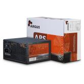 Power Supply INTER-TECH Argus APS 720W, efficiency 89.1%, dual rail (30A/30A),  120 mm silent fan with automatic control, 2x6+2pinPCIE, 4xSATA, 4xMolex, 1xFloppy, 1x4+4pinEPS12V, Active PFC, OVP/SCP/OPP/UVP/OS protection