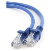 PATCH CORD UTP GEMBIRD Cat5e, cupru-aluminiu, 2 m, albastru, AWG26, 