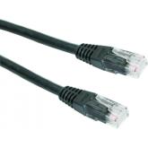 PATCH CORD UTP GEMBIRD Cat5e, cupru-aluminiu, 2 m, negru, AWG26, 
