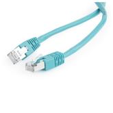 PATCH CORD FTP GEMBIRD Cat5e, cupru-aluminiu, 2 m, verde, AWG26, ecranat 