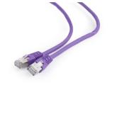 PATCH CORD FTP GEMBIRD Cat6, cupru-aluminiu, 5 m, violet, AWG26, ecranat 