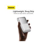 POWER BANK Baseus Bipow Pro, 20000mAh, PD 22.5W, 2 x USB; 1 x USB Type-C, digital display pt. status baterie, include cablu USB la USB Type-C de 30 cm, alb 