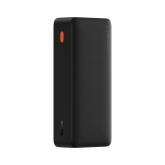 POWER BANK Baseus Airpow, capacitate 30000mAh, 20W, 2 x USB Type-C, 1 x USB, total 5V/3A, include cablu USB la USB Type-C de 30 cm, negru, 