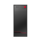 Carcasa PRO GAMING ALMA Mini Tower Negru, Ventilatoare Suportate: 3, Dimensiuni 275x170x405, ATX