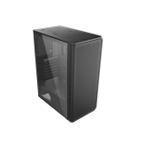 Carcasa PRO GAMING GHOST Mid Tower ARGB Negru, Tempered Glass, Ventilatoare Suportate: 6, Ventilatoare Incluse: 4, 1xTelecomanda+controller, ATX