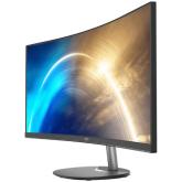 MONITOR MSI PRO MP341CQ 34 inch, Curvature: 1500R , Panel Type: VA, Resolution: 3440x1440 (UWQHD), Aspect Ratio: 21:9,  Refresh Rate:100HZ, Response time GtG: 4ms, Brightness: 300 cd/m², Contrast (static): 3000:1, Contrast (dynamic): 100000000:1, Viewing 