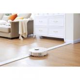 Robot de aspirare Roborock Q7Max, Aspirator&Mop, LiDAR, 4200 Pa, 58W, 4 senzori, 4 harti, Mapare 3D, 5200mAh, Recunoastere automata a camerei, Recipient praf: 470ml , Recipient apa 350ml, Zone no-go si no-mop, 30 moduri de setare a volumului de apa, Alb