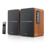 BOXE EDIFIER 2.0, RMS:  42W (2 x 21W), bluetooth telecomanda wireless, volum, bass, treble, optical, sub-out, brown, 