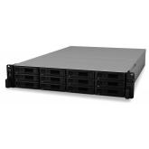 RackStation RS3618xs without Rack Kit (options: RKS1317)| CPU Intel Xeon D-1521, 64 bit, Quad Core 2.4 (base) / 2.7 (turbo) GHz | 8 GB DDR4 ECC UDIMM | 12 x 3.5