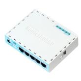 MIKROTIK 5-PORT GIGABIT ETHERNET ROUTER, RB750GR3, 5*10/100/1000Ethernet ports, CPU nominal frequency: 880 MHz, 2* CPU corecount, 4*CPU Threads count, Size of RAM: 256 MB, 5W