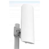 Mikrotik Antena externa 15dBi, 120 grade + router wireless integrat, CPU: 720Mhz, Ram: 128 Mb, dimensiuni: 140 x 348 x 82 mm, Passive POE, viteza wireless 5Ghz  867 Mbit/s, tehnologie: Wi-Fi 5, 1 x 10/100/1000, 1 x SFP.