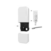 MIKROTIK RBWAPG-5HACD2HND Wireless AP outdoor montabil pe perete/tavan/stalp MIMO, CPU:716MHz, RAM: 128MB, 16 MB FLASH, Interfata: 2 x 10/100/1000, PoE In: 802.3af/at, Dimesiuni: 185x85x30mm, Consum max: 10W, Licenta RouterOS: L4, Antena dBi: 2.5dBi 2.4GH