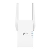 TP-link AX3000 Wi-Fi Mesh Range Extender, RE705X, 1 Port Ethernet Gigabit, 2 Antene externe, Standarde Wireless IEEE 802.11a/n/ac/ax 5GHz, IEEE 802.11b/g/n/ax 2.4GHz, frecventa 2.4, 5 Ghz, 574 Mbps at 2.4GHz, 2402 Mbps at 5GHz.