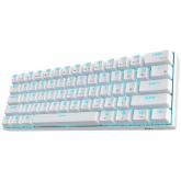 ROYAL KLUDGE RK61 White Gaming Keyboard Brown switch