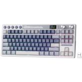 ROYAL KLUDGE RK M87 Ocean Blue Gaming Keyboard Cream switch