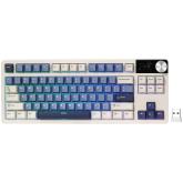 ROYAL KLUDGE RK S85 Horizon Blue Gaming Keyboard Beige switch