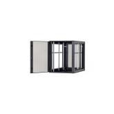 Rack de podea 19 Triton 42U 600x800mm usa fata metal perforat panouri laterale/spate detasabile sectiuni pentru ventilatie activa, sectiuni acces cabluri sus/jos/spate, picioare reglabile IP20 negru