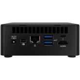 Intel® NUC Kit, NUC11PAHi5, Core i5-1135G7, Iris Xe 4K Quad Display, 8K support on DP, M.2 + 2.5” SSD slot, 2x SODIMM, HDMI 2.0a; USB-C (DP1.4); MiniDP 1.4, 2x Thunderbolt 4, 2.5Gbe LAN, WiFi, Bluetooth, Audio Jack, SDXC, no power cord, single pack
