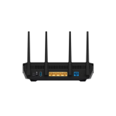 ASUS AX5400 Dual-band Wi-FI 6 Router RT-AX5400,Standarde wireless: IEEE 802.11a, IEEE 802.11b, IEEE 802.11g, WiFi 4 (802.11n), WiFi 5 (802.11ac), WiFi 6 (802.11ax), Procesor: 1.5 GHz tri-core, Memorie: 256 MB Flash, 512 MB RAM, 574+4804 Mbps, 4 x antene e