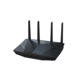 ASUS AX5400 Dual-band Wi-FI 6 Router RT-AX5400,Standarde wireless: IEEE 802.11a, IEEE 802.11b, IEEE 802.11g, WiFi 4 (802.11n), WiFi 5 (802.11ac), WiFi 6 (802.11ax), Procesor: 1.5 GHz tri-core, Memorie: 256 MB Flash, 512 MB RAM, 574+4804 Mbps, 4 x antene e
