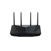 ASUS AX5400 Dual-band Wi-FI 6 Router RT-AX5400,Standarde wireless: IEEE 802.11a, IEEE 802.11b, IEEE 802.11g, WiFi 4 (802.11n), WiFi 5 (802.11ac), WiFi 6 (802.11ax), Procesor: 1.5 GHz tri-core, Memorie: 256 MB Flash, 512 MB RAM, 574+4804 Mbps, 4 x antene e