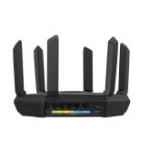 Router Wireless Asus RT-AXE7800, tri-band, WI-FI 6, , standarde reteaEEE 802.11a, IEEE 802.11b, IEEE 802.11g, WiFi 4 (802.11n) WiFi 5 (802.11ac), WiFi 6 (802.11ax), WiFi 6E (802.11ax), IPv4, IPv6 574+4804+2402 Mbps, 6 antene externe, Procesor: 1.7Ghz, 256
