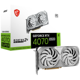 MSI GeForce RTX 4070 SUPER 12GB VENTUS 2X WHITE OC 