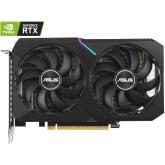 Placa video ASUS GeForce RTX 3060 Ti DUAL MINI O8G LHR 8GB GDDR6 256-bit