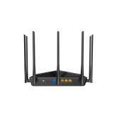 Tenda| RX27 PRO | Router wireless | 802.11ax | Wifi 6e | AX5700 | Porturi 1 WAN, 3 LAN Gigabit, USB | Antene 5 externe 6 dbi | CPU Quad Core 1.7 GHz | Gaming