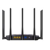 Wireless Router Tenda, RX2PRO;  Dual-Band Gigabit Wi-Fi 6 Router, Standarde si protcoale: IEEE802.3, IEEE802.3u,IEEE802.3ab, Interfata: 1*10/100/1000Mbps WAN Port, 3*10/100/1000Mbps LAN Ports, Antene: 5 x 6 DBI externe, Dimensiuni: 238.9*144.3*40.3mm, Vit