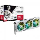 ASROCK AMD Radeon RX 7600 STEEL LEGEND 16GB