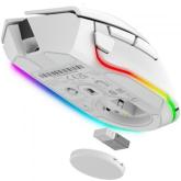 Mouse Razer cu fir Razer Basilisk V3 PRO, butoane programabile 10+1, Razer™ HyperScroll Tilt Wheel, 11 zone de iluminare Chroma RGB, alb