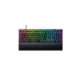 Tastatura mecanica gaming BlackWidow V4 (Yellow Switch), taste ABS, layout US, iluminare RGB, cu 6 butoane customizabile, suport pentru incheietura magnetic, negru