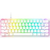Tastatura Razer Huntsman V3 Pro Mini, swtich Razer™ Analog Optical Switch Gen-2, iluminare Razer Chroma RGB, US layout, alb