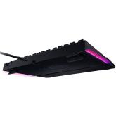 Tastatura mecanica gaming BlackWidow V4 75%, taste ABS, layout Intls. US (ISO),iluminare RGB, cu 6 butoane customizabile, suport pentru incheietura magnetic, negru