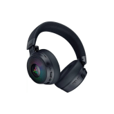 Casti Razer Kraken V4 Pro, wireless, bluetooth, cu fir, frecventa raspuns 20 Hz – 28 kHz,  conectivitate wireless: 2.4 GHz Wireless prin OLED Control Hub sau  Bluetooth 5.3,  cu fir USB-A sau 3.5mm,  microfon retractabil Razer™ HyperClear Super Wideband M