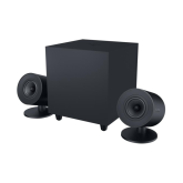 Gaming speakers 2.0 Razer Nommo V2 (+ subwoofer) - THX Spatial Audio (Advanced 7.1 surround sound) - Rear projection Razer Chroma RGB lighting - Down-Firing subwoofer with 5.5