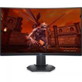 Dell 27 Curved Gaming Monitor -S2721HGFA, 27inch, TFT LCD, 1ms, 144MHz, negru