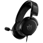 SteelSeries I Arctis Prime I Gaming Headset I High fidelity audio drivers / Aluminum alloy and steel / Leather-like ear cushions / Discord-certified ClearCast / Detachable 3.5mm cable / PC, Xbox, PlayStation, and Switch I Black