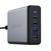 Satechi 108W Type-C MultiPort Travel Charger (1x USB-C PD,2x USB3.0,1xQualcomm 3.0) - Space Grey
